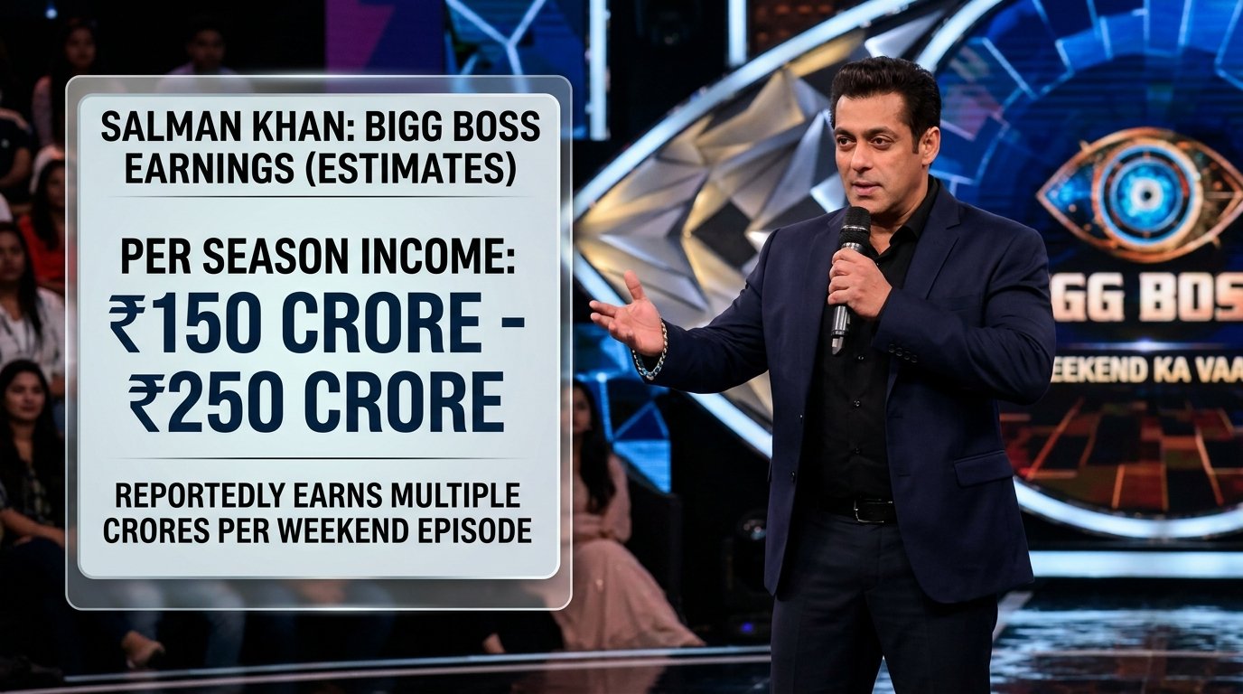 Salman Khan net worth from Bigg Boss salary and television earnings