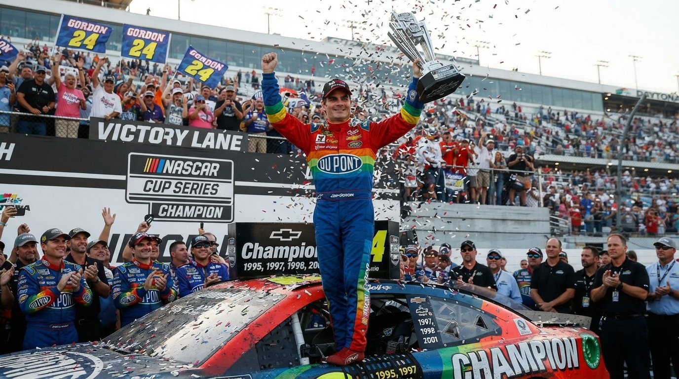 Jeff Gordon net worth from NASCAR championships and career earnings