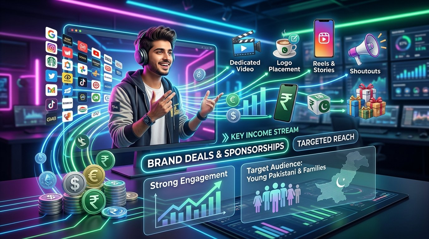 Ducky Bhai net worth from sponsorships brand deals and social media earnings