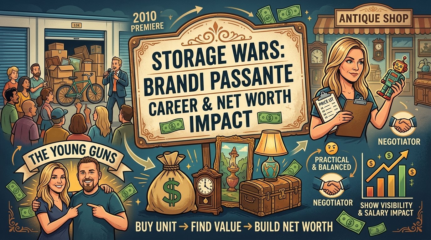 Brandi Passante net worth from storage auctions and resale income